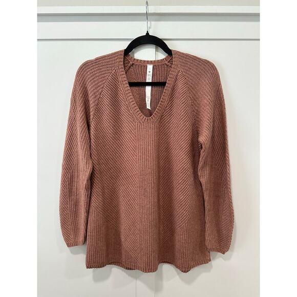 Lululemon Cotton and Wool Blend Knit Sweater Size 4 - Picture 1 of 7